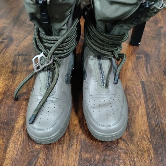 NIKE SF Air Force1 Hi Ridge Rock Tactical Outdoor Streetwear Sneakers Size 10.5 - Picture 6 of 9